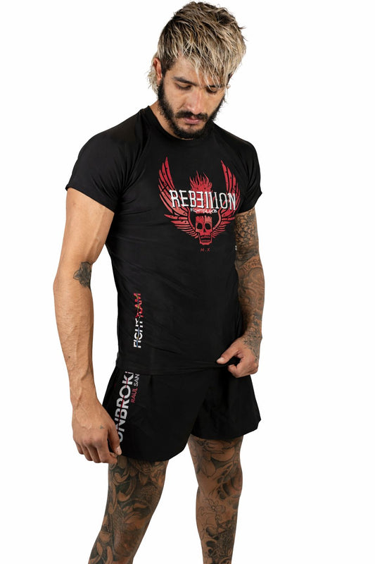 Conjunto Pelea Collab Rebellion X SOMU