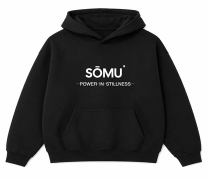Hoodie Corte Flojo 330GSM POWER IN STILLNESS