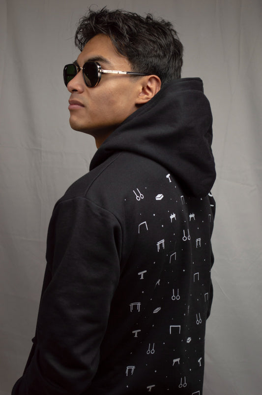 Hoodie Corte Flojo 330GSM POWER IN STILLNESS